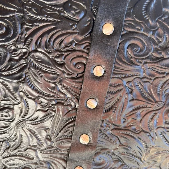 Patricia Nash Black Benvenuto Tote - Picture 5 of 14